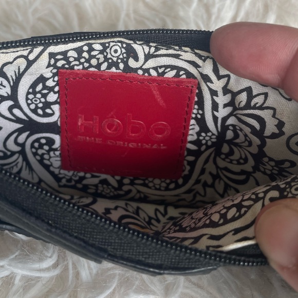 HOBO International Black Card Wallet - Picture 2 of 5